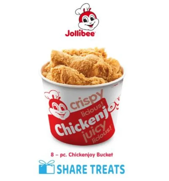 Jollibee 8 - pc. Chickenjoy Bucket (SMS eVoucher)