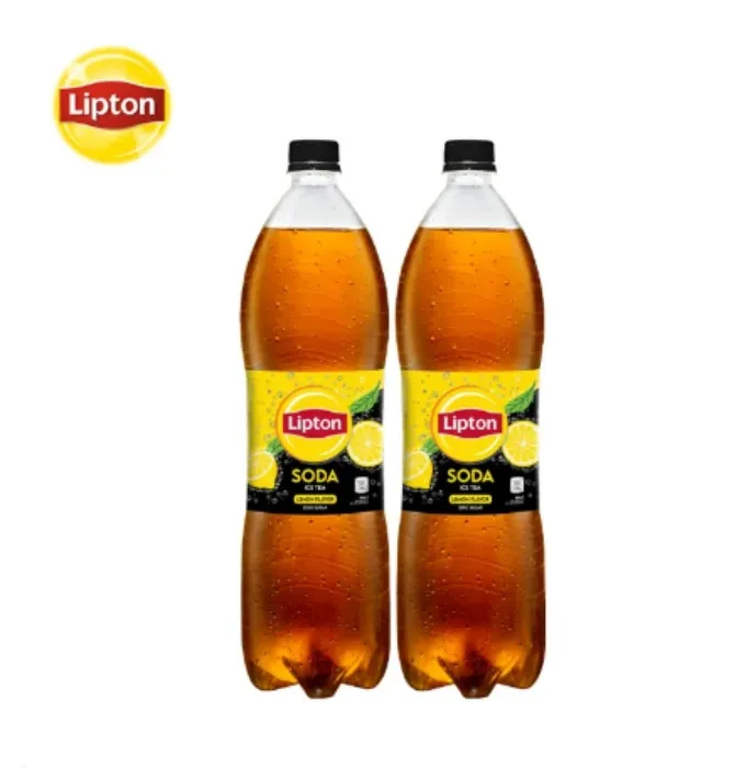 Lipton Soda Ice Tea Lemon 1.5L - Pack of 2