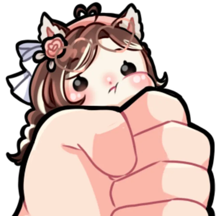 additional hair + outfit for 3D model ♡