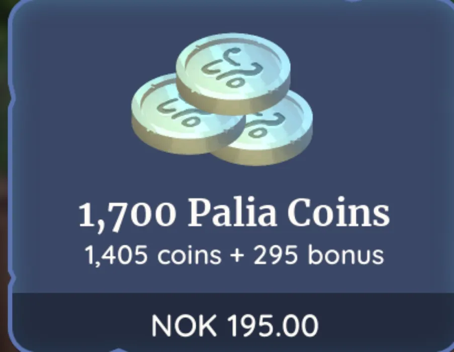 [Palia] 1700 Coins