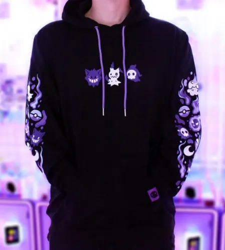 Pokemon Ghost Type Oversized Hoodie [PREORDER] | L