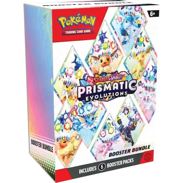 Pokemon Prismatic Evolutions Booster Bundle (6-pack) to open on stream <3