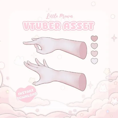 VTuber Asset | Rigged Finger Flick