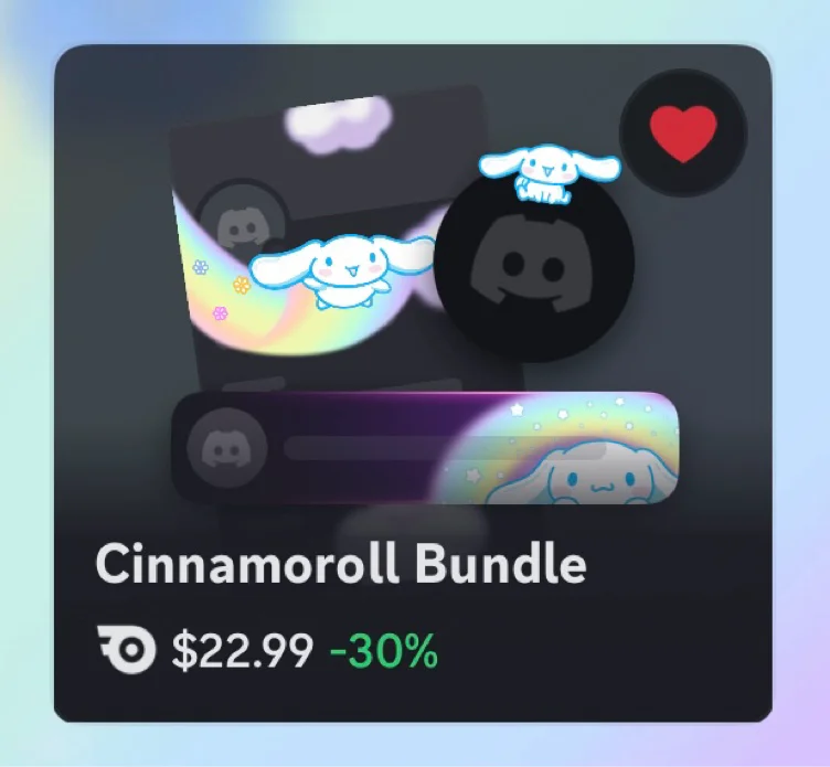 Cinnamoroll Discord Bundle