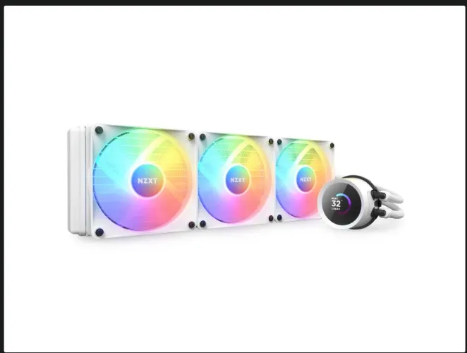 NZXT Kraken 360 White RGB - CPU Vannkjøling - Max 31 dBA