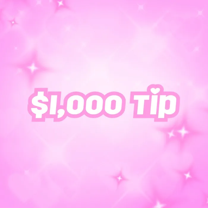 Tip:$1,000