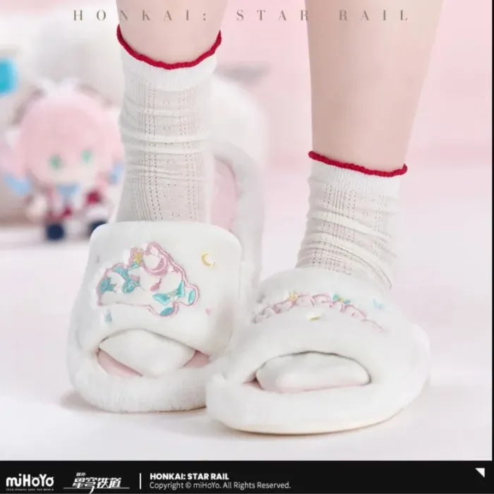 Official HSR Hyacine Impression Home Slippers | hoyo.global
