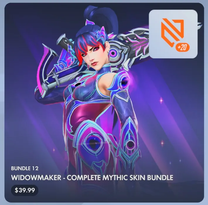 Widowmaker - Complete Mythic Skin Bundle