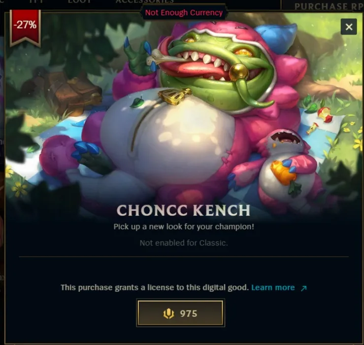 [27% OFF] Choncc Kench