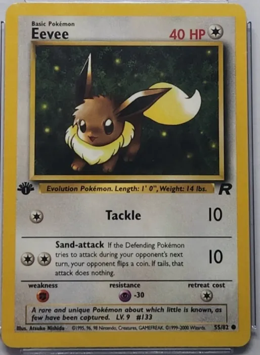 Team Rocket Eevee Card Contribution