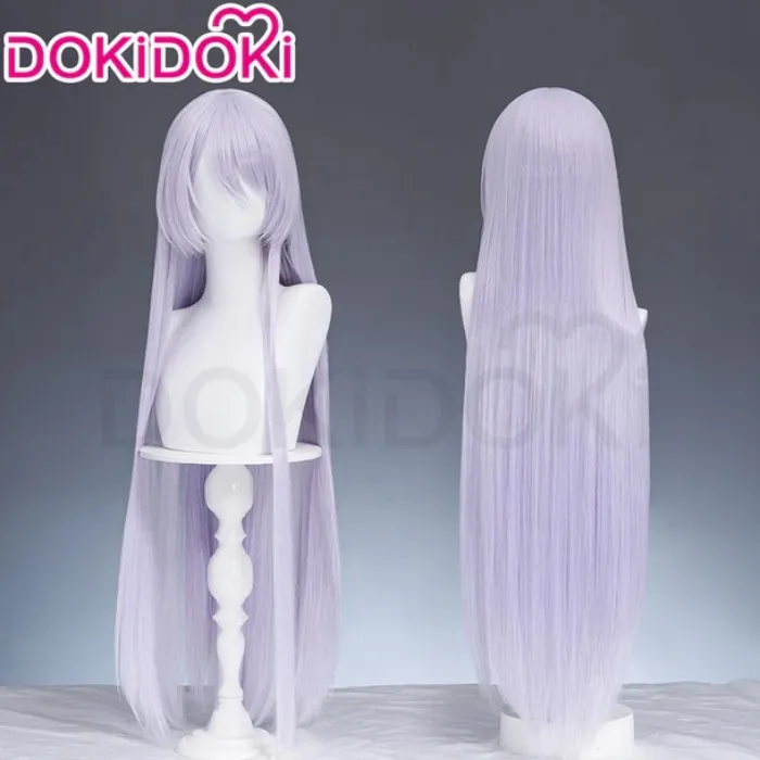 DokiDoki Anime My Dress Up Darling Cosplay Kitagawa Marin Cosplay Wig Long Straight Purple | Kitagawa Marin-PRESALE