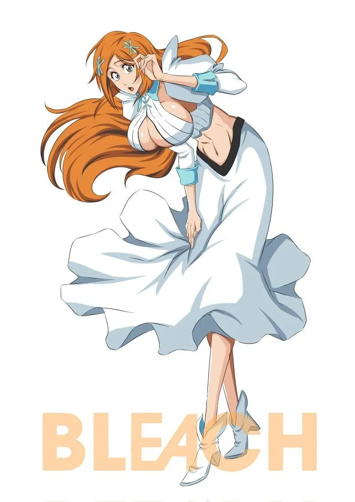 Orihime Bleach Cosplay + wig