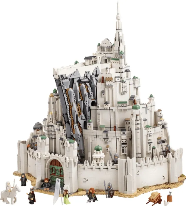 Minas Tirith in LEGO! - https://www.lego.com/en-us/product/icons-11377-11377