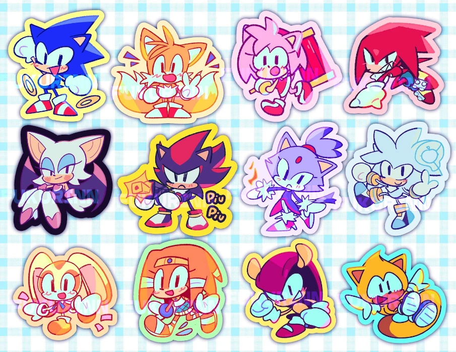 Sonny Vinyl Laminated Stickers 