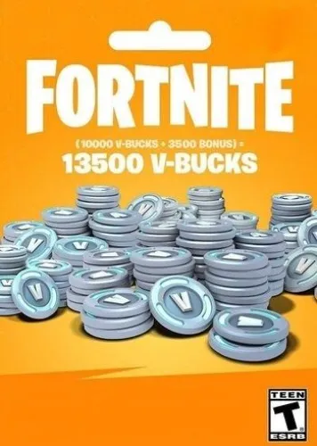 Fortnite Gift Card - 13500 Vbucks