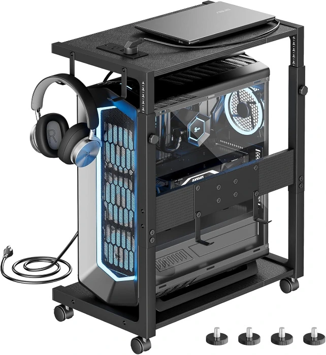 PC Tower Stand - Black