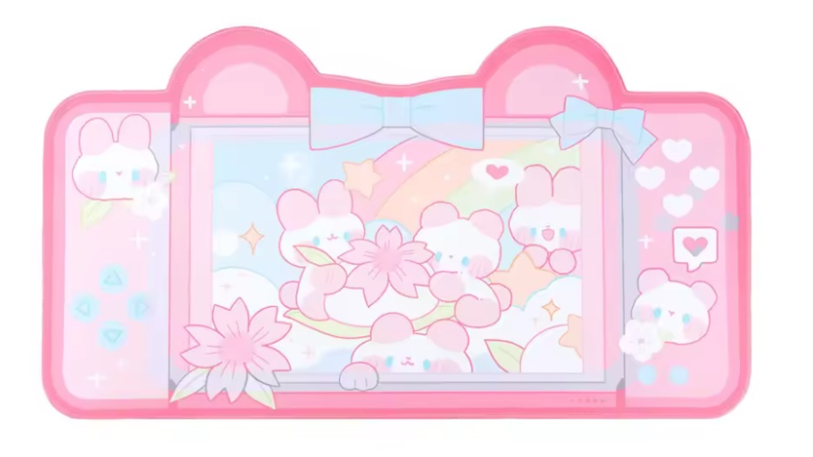 Sakura Bunny Desk Mat 