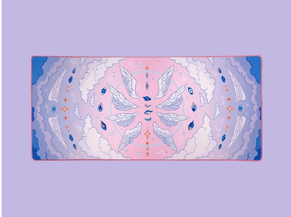 Angel And Demon Desk Mats | Angel