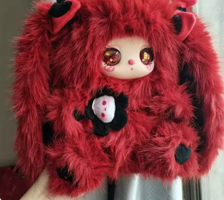 Baby Three-Lila 600% V2 Masquerade Party With My Girl ，Bunny Plush Dolls