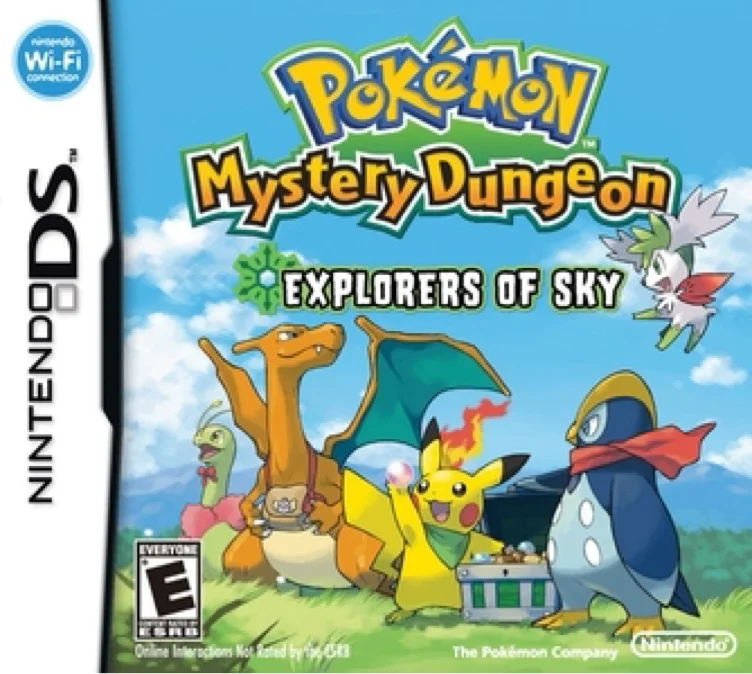 Pokémon mystery dungeon explorers sky - DS