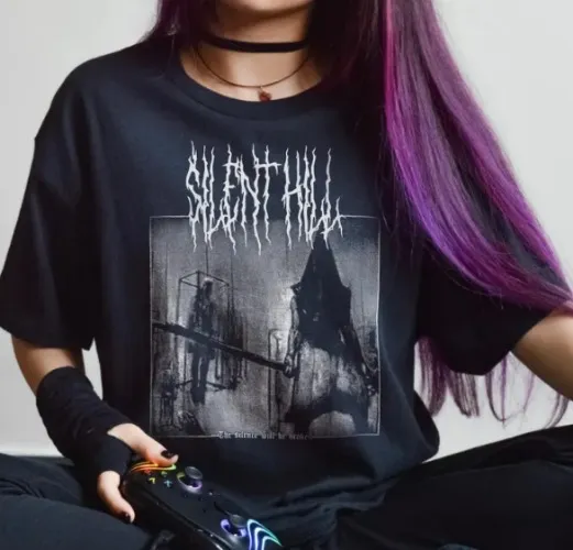 Silent Hill 2 unisex shirt, metal horror tshirt