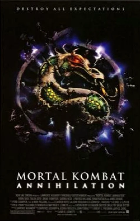 Mortal Kombat annihilation dvd 