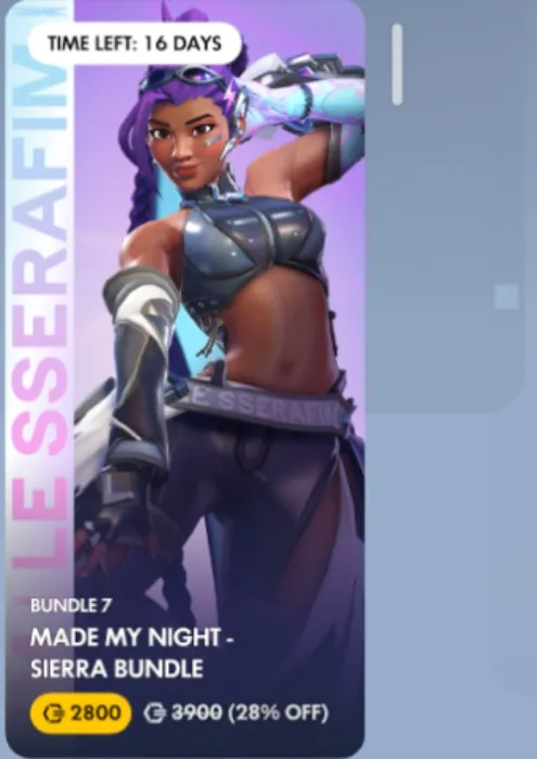 Sierra Made My Night Bundle - OVERWATCH