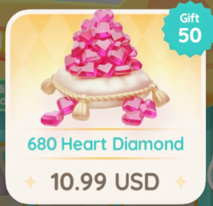680 Heart Diamonds - HEARTOPIA