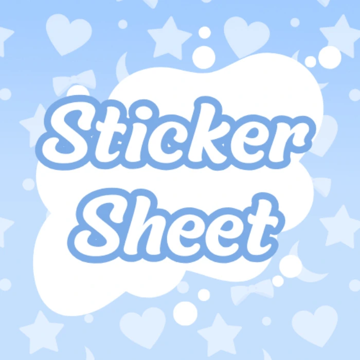 Merch Funding: Sticker Sheet
