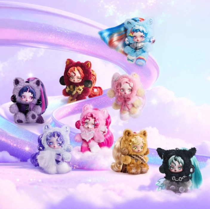SKULLPANDA x My Little Pony Series Plush Doll Pendant