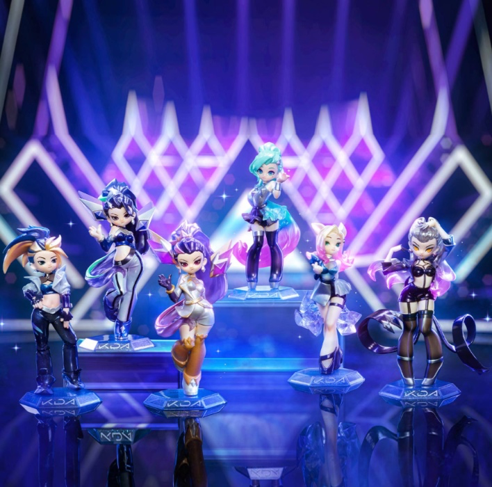 League of Legends K/DA ALL OUT Series Figures