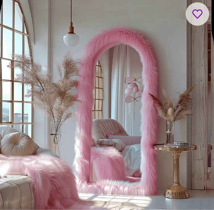 Mercer41 Jezell Manufactured Wood Arch Floor Mirror & Reviews | Wayfair