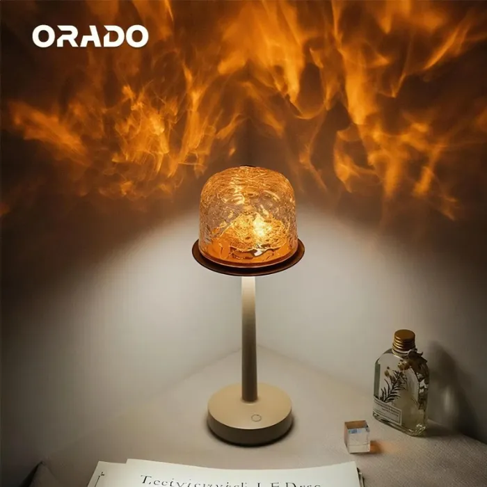 Aurora Ocean Wave 16-color Ambient Desk Lamp With Remote for Bedroom, Living Room & Study |relaxing Mood Lighting Perfect Gift - Etsy