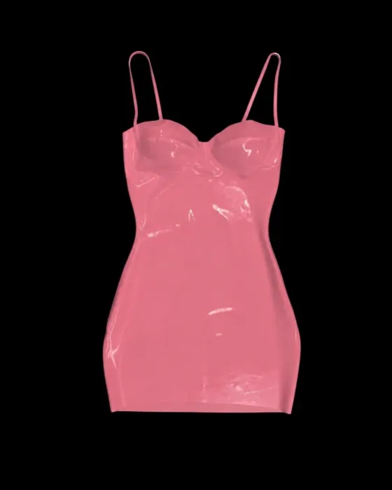 The Visible Dress Bubblegum | XXS