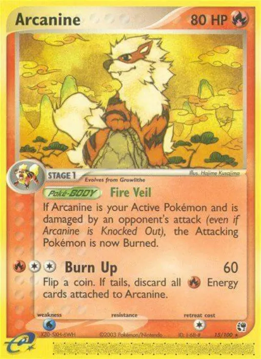 arcanine sandstorm