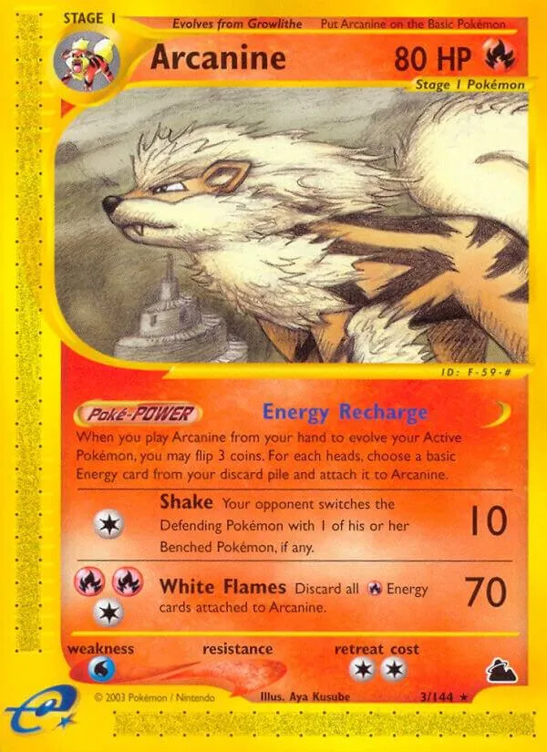    arcanine skyridge