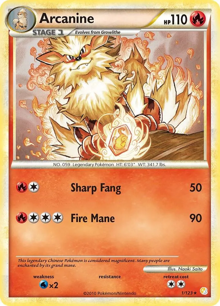arcanine heart gold soul silver