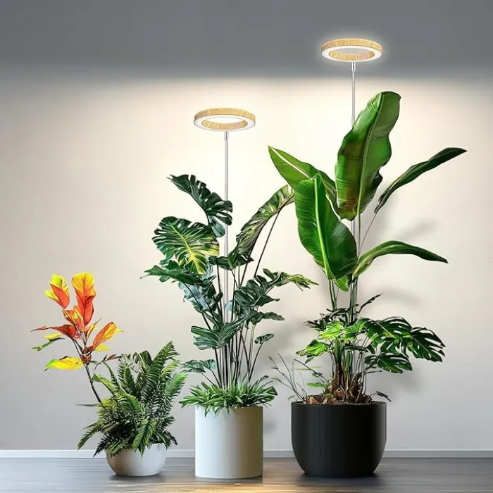 Kullsinss Grow Lights for Indoor Plants, Full Spectrum Plant Grow Light with 6/12/16H Timer, 3 Color Modes, 5 Brightness, 10"-65" Height Adjustable Growing Lamp for Large Indoor Plants (2 Pack) : Amazon.ie: Everything Else