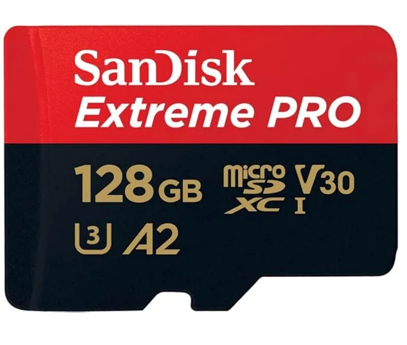 SanDisk Extreme PRO MicroSDXC Card, 128GB, SD Adapter, RescuePRO Deluxe, up to 200MB/s, A2 App Performance, for Smartphones, Action Cameras or Drones, UHS-I, Class 10, U3, V30 : Amazon.ie: Electronics