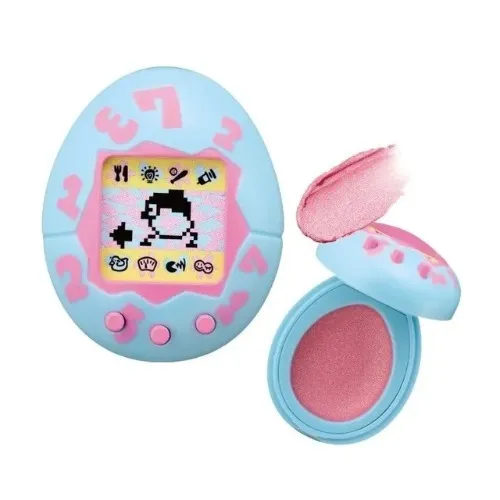 Bandai Tamagotchi Face & Eye Color - Shiny Pink
