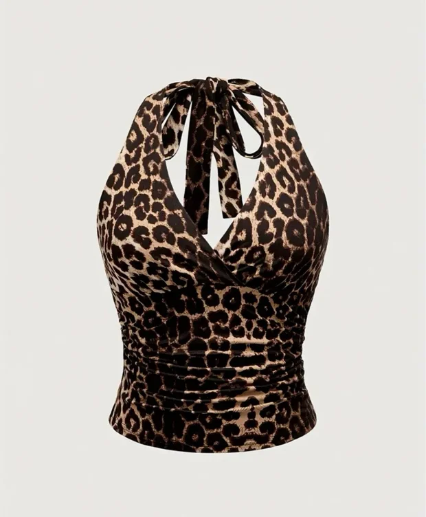 Top de leopardo