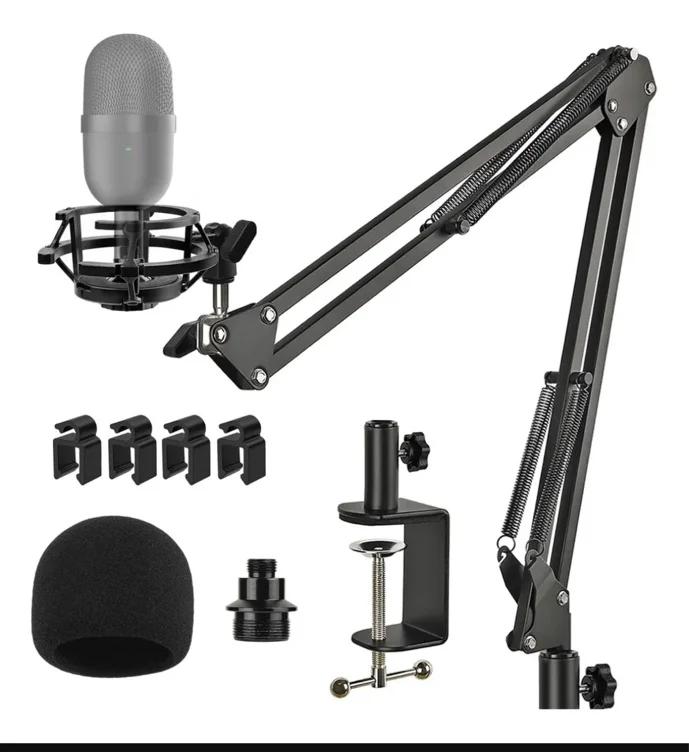Soporte De Micrófono Razer Seiren Mini Con Brazo Ajustable B