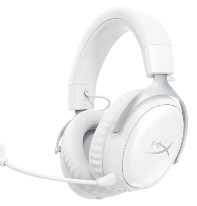 HyperX Cloud III S - Wireless Gaming Headset (White)