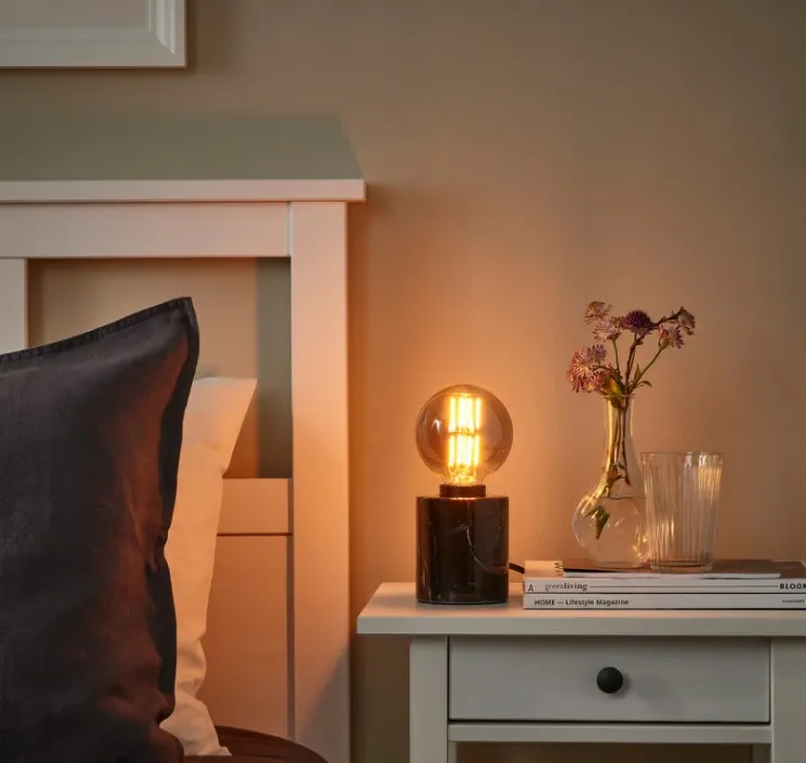 MARKFROST / MOLNART Table lamp with light bulb