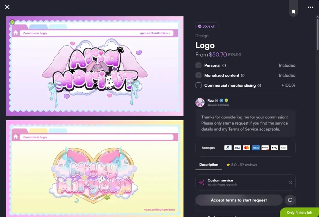 Custom Logo by RouKamizuru