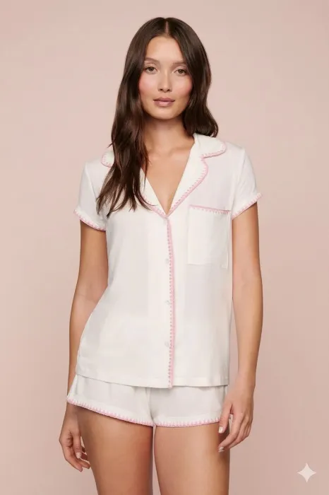 Frida TENCEL™ Modal Shortie Short PJ Set | Small