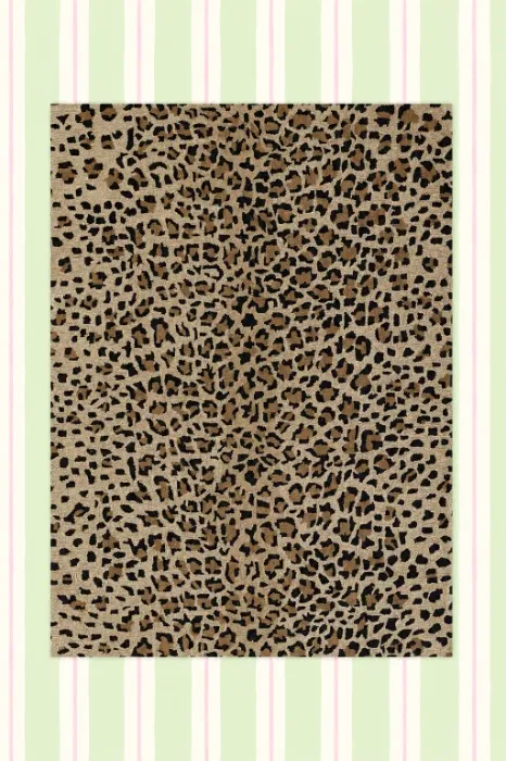 Ramona Leopard Wool Tufted Rug