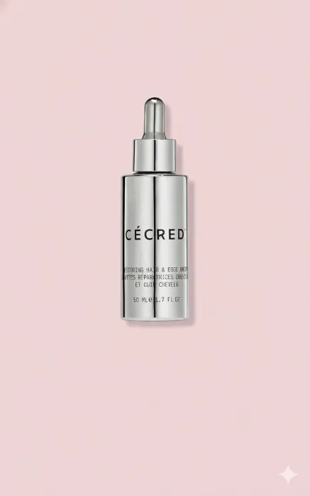 Cecred - Restoring Hair & Edge Drops - Daily Peptide Serum for Fuller-Looking Hair, Supports Hairline & Scalp Health, Strengthens Roots, Size:(1.7 fl oz)