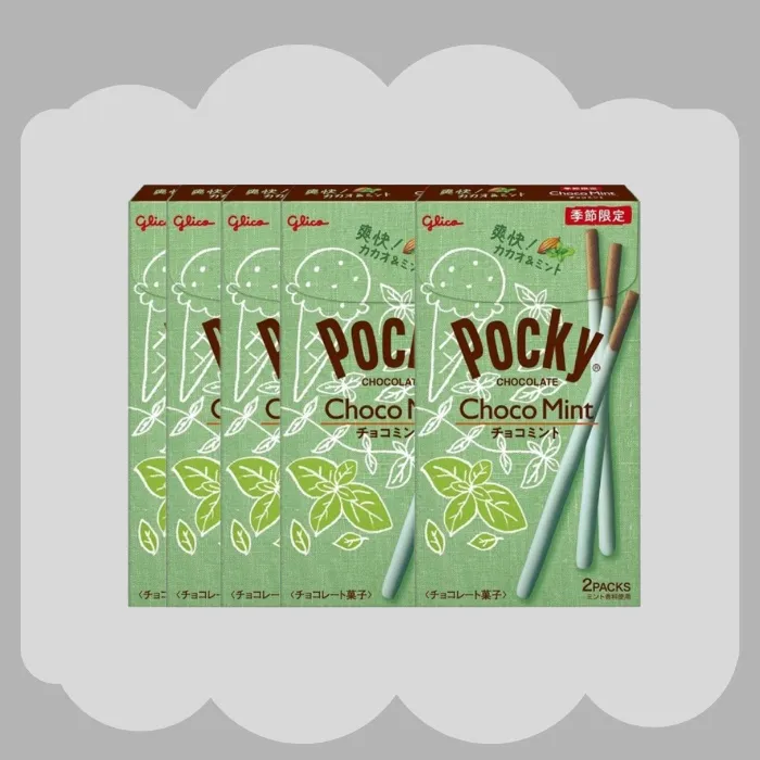 5x Pocky Chocolate: Choco Mint