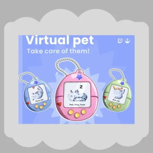 Animated Pixel Art Twitch Cat Pet Widget